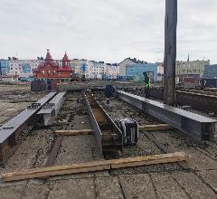 В Угольных Копях началось строительство нового спортивного комплекса. 