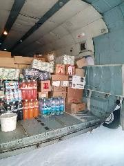 5,2 тонны продуктов доставили в сёла Чуванское и Ламутское вертолётом