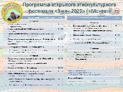 В период с 2 по 5 апреля в Доме культуры «Авиатор» городского поселения Угольные Копи пройдёт Открытый этнокультурный фестиваль «Энин-2025» («Мечта»).