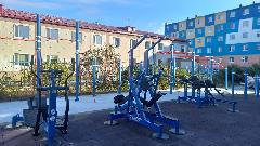 Новая спортивная площадка появилась в посёлке Угольные Копи