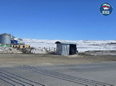Новый остановочный пункт появился возле КПП-1 в пгт. Угольные Копи