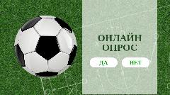 Онлайн опрос