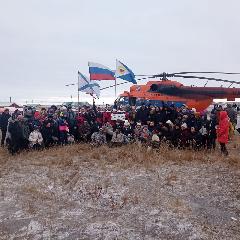 В посёлках Анадырского района проводили мобилизованных и добровольцев