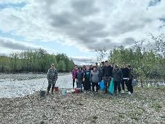 Чуванское – за чистые берега!