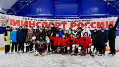 В селе Усть-Белая состоялось торжественное открытие нового ледового катка